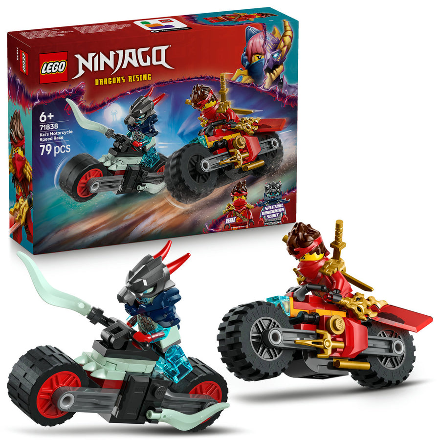 LEGO Ninjago 71838 — Cursa de viteză cu motocicleta lui Kai – imagine 1