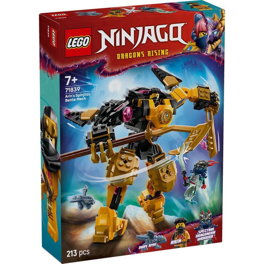 LEGO Ninjago 71839 — Robotul de luptă Spinjitzu al lui Arin – imagine 2