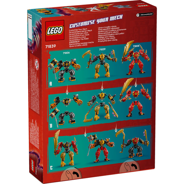 LEGO Ninjago 71839 — Robotul de luptă Spinjitzu al lui Arin – imagine 3