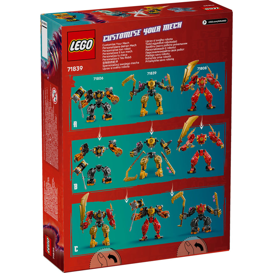 LEGO Ninjago 71839 — Robotul de luptă Spinjitzu al lui Arin – imagine 3