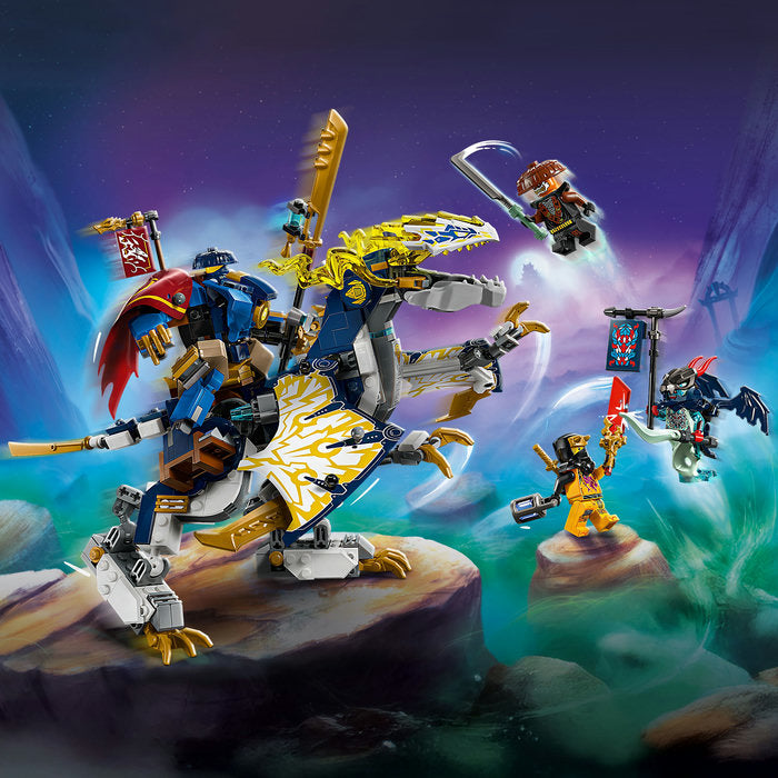 LEGO Ninjago 71843 — Robotul călăreț de dragon al lui Rogue – imagine 8