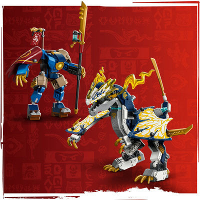 LEGO Ninjago 71843 — Robotul călăreț de dragon al lui Rogue – imagine 9