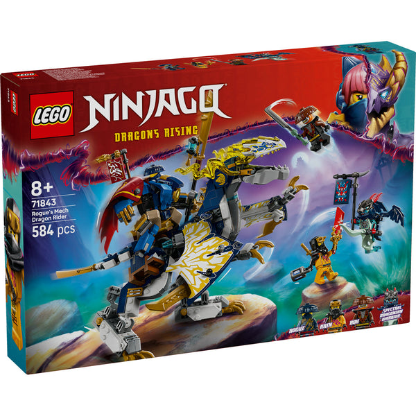 LEGO Ninjago 71843 — Robotul călăreț de dragon al lui Rogue – imagine 2