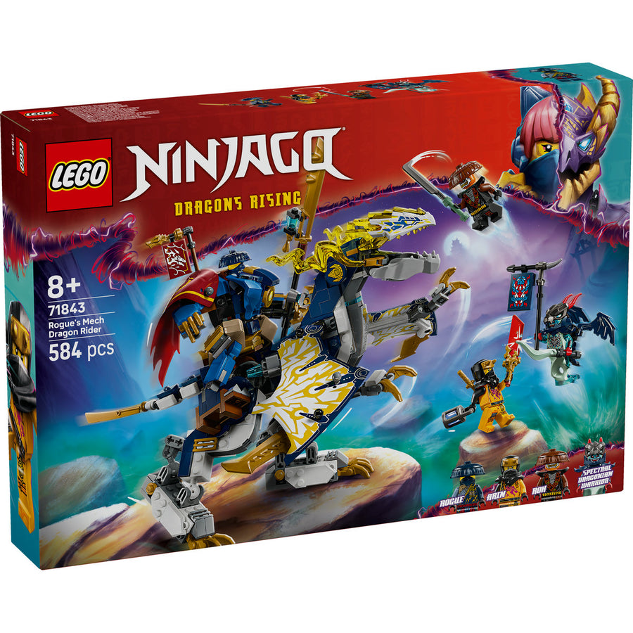LEGO Ninjago 71843 — Robotul călăreț de dragon al lui Rogue – imagine 2