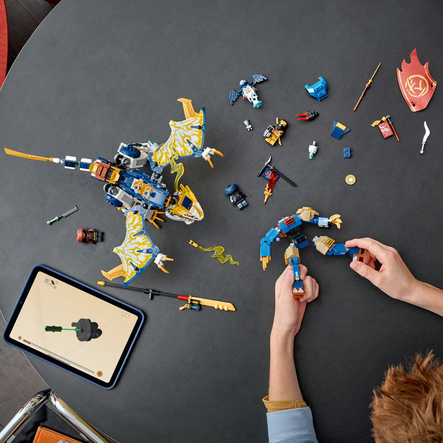LEGO Ninjago 71843 — Robotul călăreț de dragon al lui Rogue – imagine 3