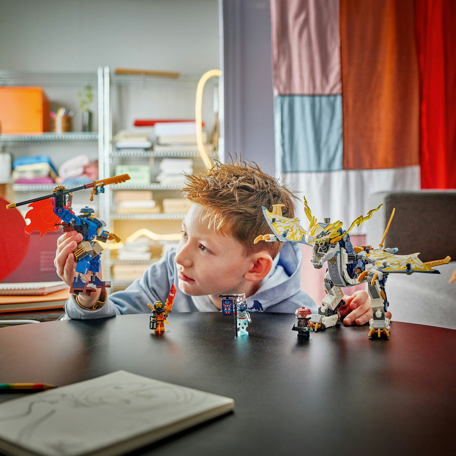 LEGO Ninjago 71843 — Robotul călăreț de dragon al lui Rogue – imagine 4