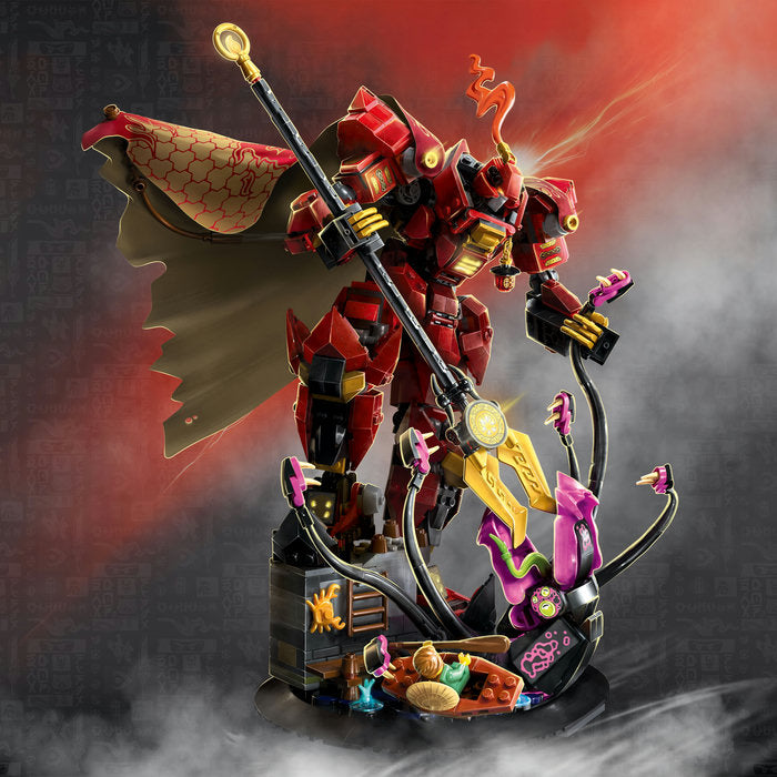 LEGO Ninjago 71846 — Robotul cavaler al focului – imagine 8