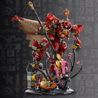 LEGO Ninjago 71846 — Robotul cavaler al focului – imagine 9