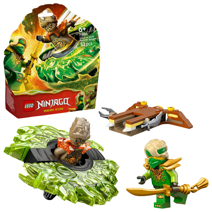 LEGO Ninjago 71850 — Lloyd vs Spinnerul monstru de pământ – imagine 1