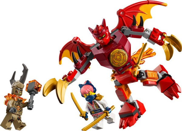 LEGO Ninjago 71851 — Pachet de luptă cu robotul dragon al lui Kai