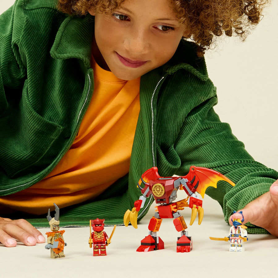 LEGO Ninjago 71851 — Pachet de luptă cu robotul dragon al lui Kai – imagine 4