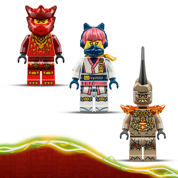 LEGO Ninjago 71851 — Pachet de luptă cu robotul dragon al lui Kai – imagine 5
