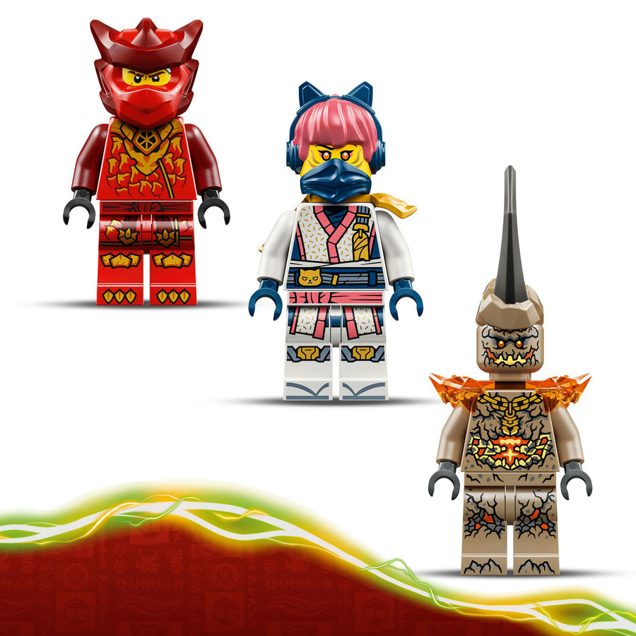 LEGO Ninjago 71851 — Pachet de luptă cu robotul dragon al lui Kai – imagine 5