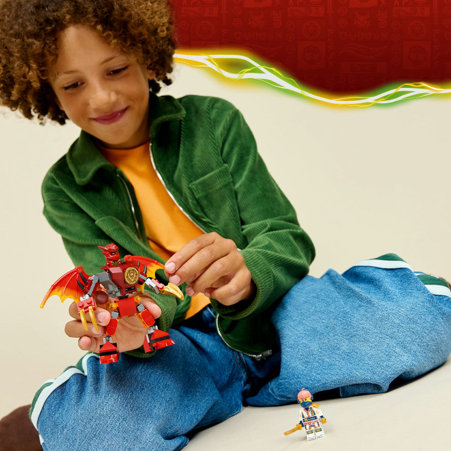 LEGO Ninjago 71851 — Pachet de luptă cu robotul dragon al lui Kai – imagine 7