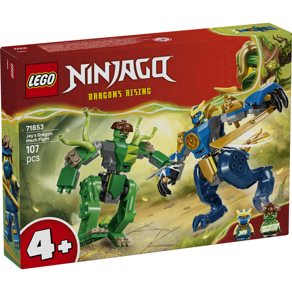 LEGO Ninjago 71853 — Robotul dragon al lui Jay în luptă – imagine 2