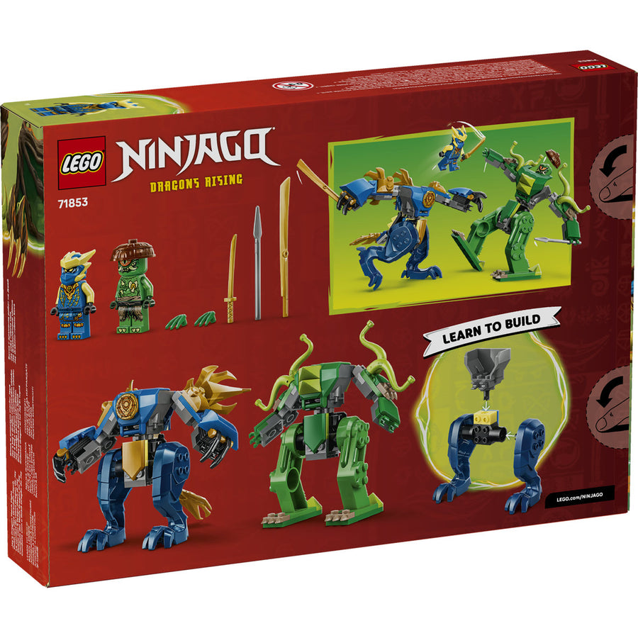 LEGO Ninjago 71853 — Robotul dragon al lui Jay în luptă – imagine 3