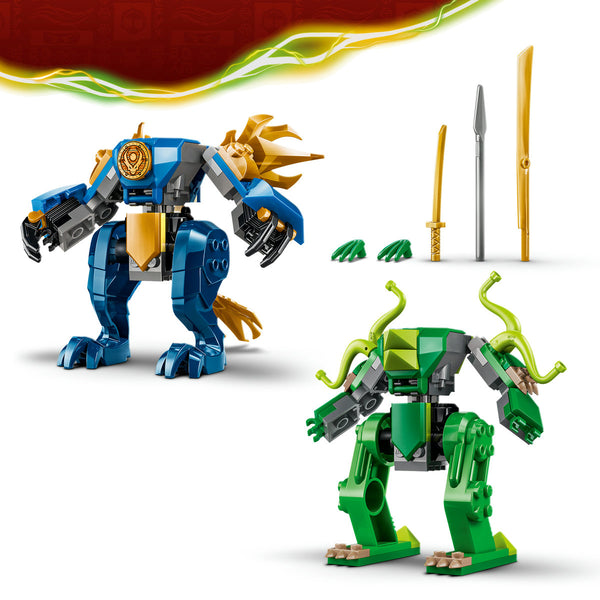 LEGO Ninjago 71853 — Robotul dragon al lui Jay în luptă – imagine 4