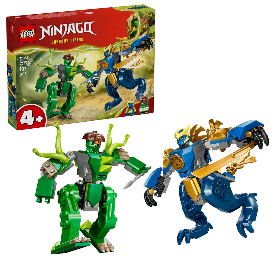 LEGO Ninjago 71853 — Robotul dragon al lui Jay în luptă – imagine 1