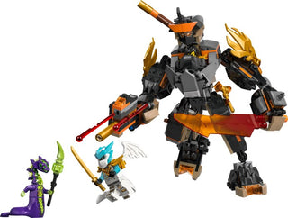 LEGO Ninjago 71854 — Robotul de misiune al lui Cole și dragonul Zane