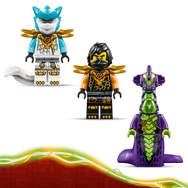 LEGO Ninjago 71854 — Robotul de misiune al lui Cole și dragonul Zane – imagine 5