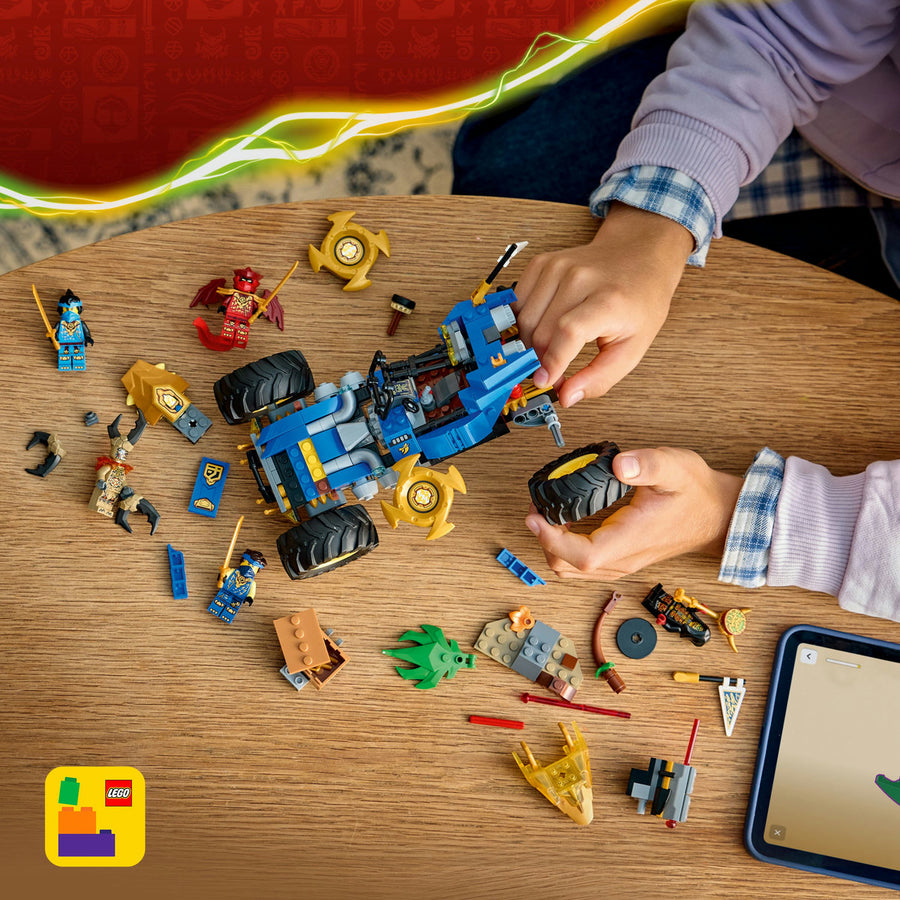 LEGO Ninjago 71856 — Mașina transformabilă a lui Jay – imagine 6
