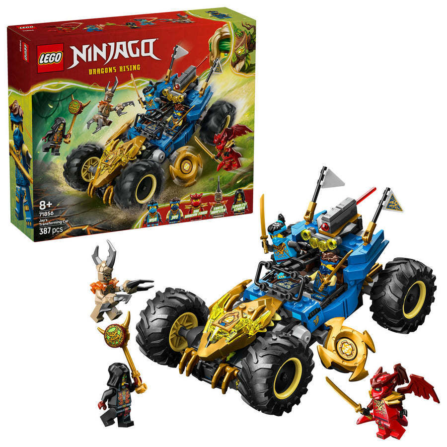 LEGO Ninjago 71856 — Mașina transformabilă a lui Jay – imagine 1