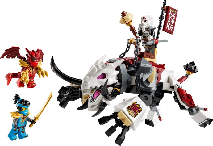 LEGO Ninjago 71863 — Zilvar și monstrul dragon Grimtak