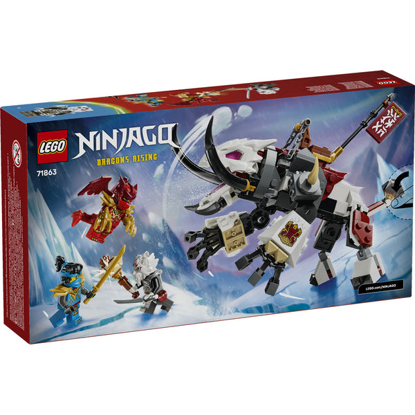 LEGO Ninjago 71863 — Zilvar și monstrul dragon Grimtak – imagine 3