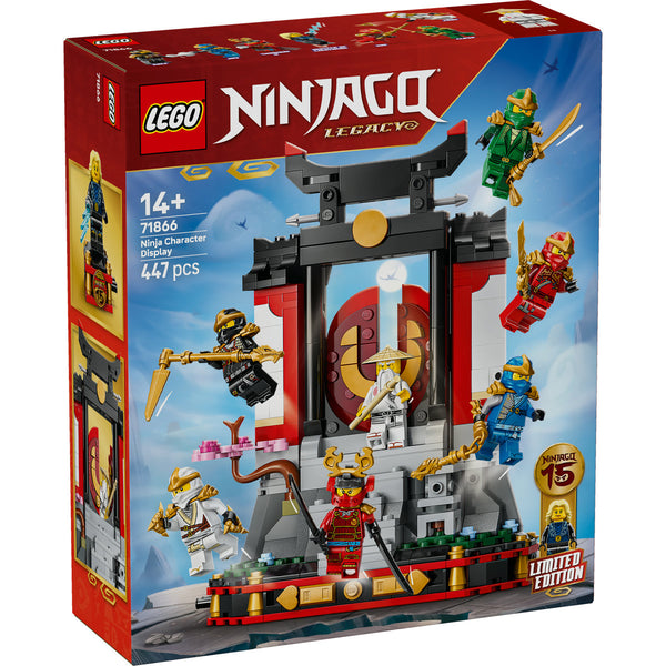 LEGO Ninjago 71866 — Model pentru etalare cu personaje ninja la a 15-a aniversare – imagine 2