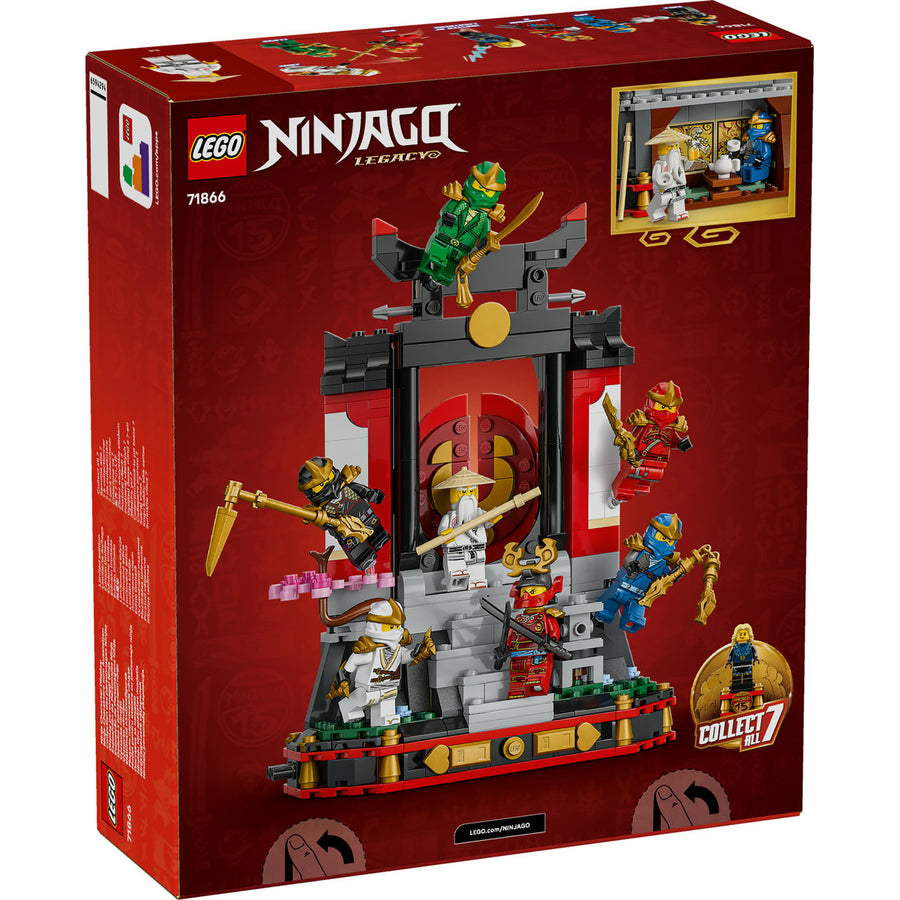 LEGO Ninjago 71866 — Model pentru etalare cu personaje ninja la a 15-a aniversare – imagine 3