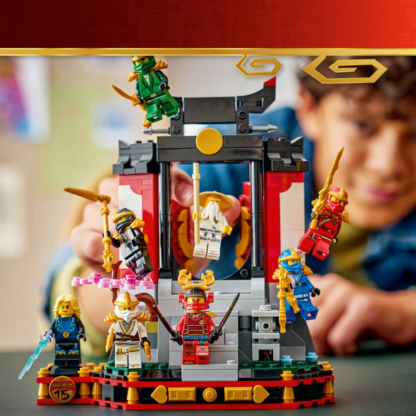 LEGO Ninjago 71866 — Model pentru etalare cu personaje ninja la a 15-a aniversare – imagine 5