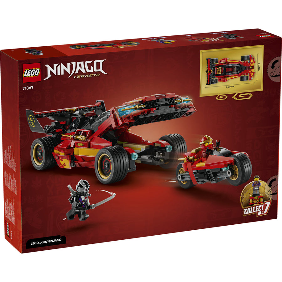 LEGO Ninjago 71867 — X-1 Ninja Charger la a 15-a aniversare – imagine 3