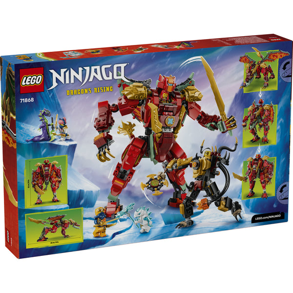LEGO Ninjago 71868 — Robotul dragon transformator al lui Wyldfyre – imagine 3