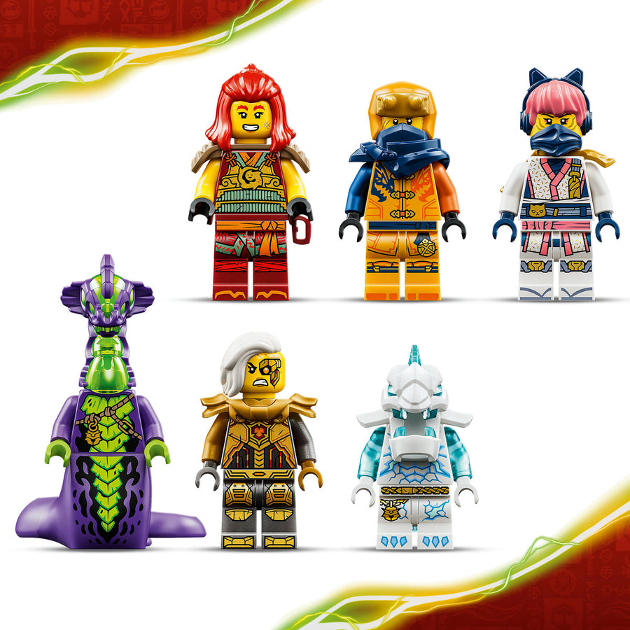 LEGO Ninjago 71868 — Robotul dragon transformator al lui Wyldfyre – imagine 5