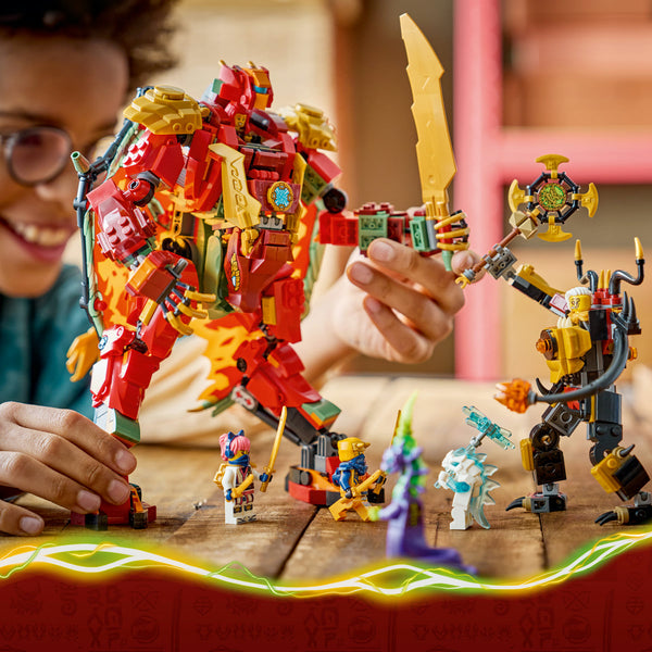 LEGO Ninjago 71868 — Robotul dragon transformator al lui Wyldfyre – imagine 7