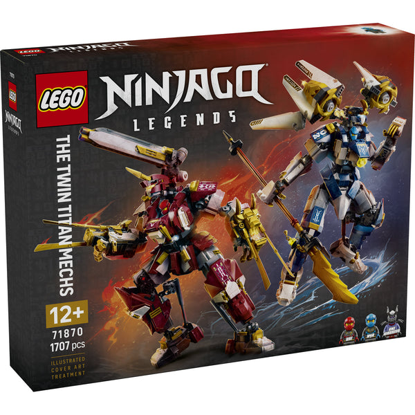 LEGO Ninjago 71870 — Roboții Titan gemeni – imagine 2
