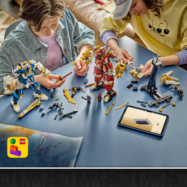 LEGO Ninjago 71870 — Roboții Titan gemeni – imagine 6