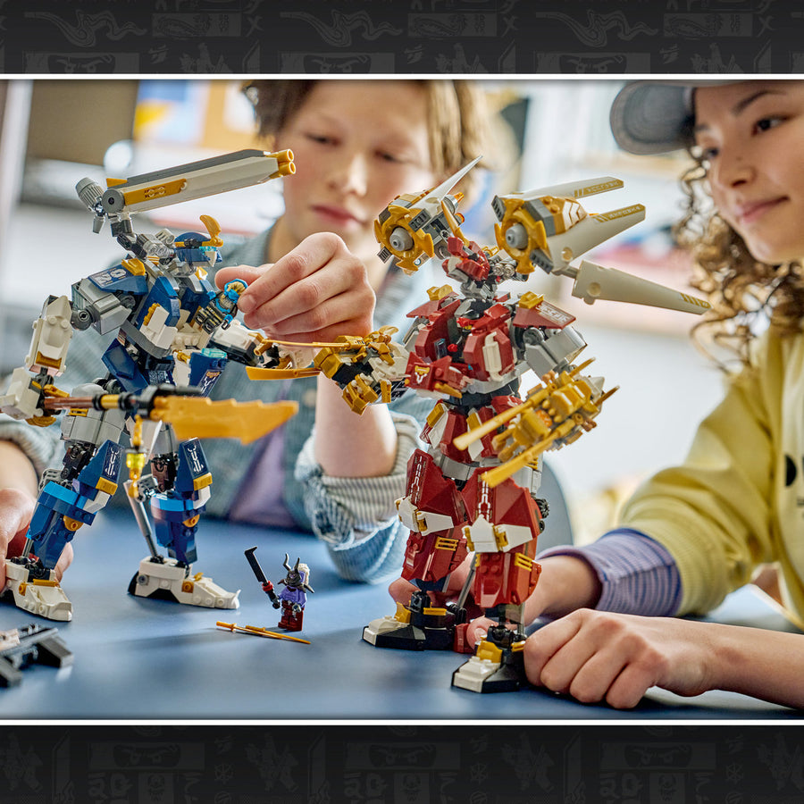 LEGO Ninjago 71870 — Roboții Titan gemeni – imagine 7