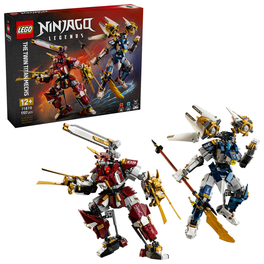 LEGO Ninjago 71870 — Roboții Titan gemeni – imagine 1