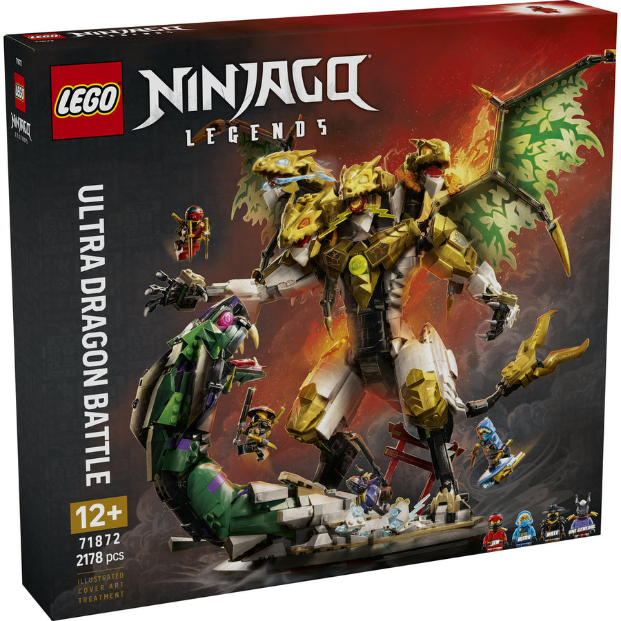 LEGO Ninjago 71872 — Impresionanta bătălie a dragonului – imagine 2