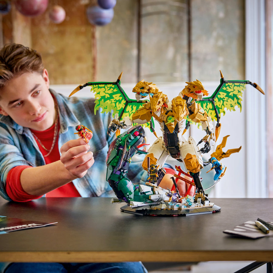 LEGO Ninjago 71872 — Impresionanta bătălie a dragonului – imagine 4