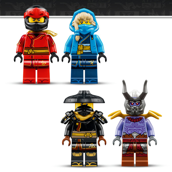 LEGO Ninjago 71872 — Impresionanta bătălie a dragonului – imagine 5