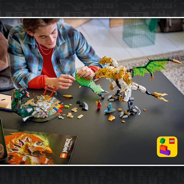 LEGO Ninjago 71872 — Impresionanta bătălie a dragonului – imagine 6