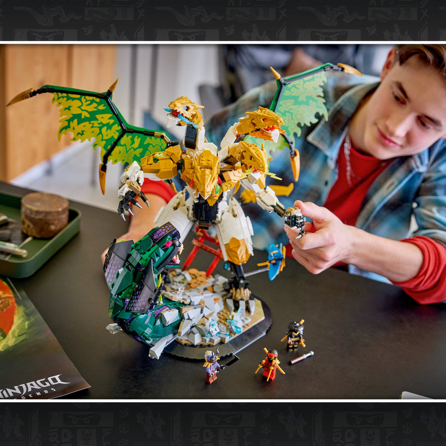 LEGO Ninjago 71872 — Impresionanta bătălie a dragonului – imagine 7