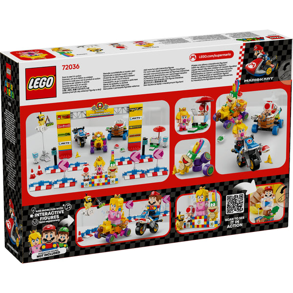 LEGO Super Mario 72036 — Mario Kart™ – Set Baby Peach și Grand Prix – imagine 3