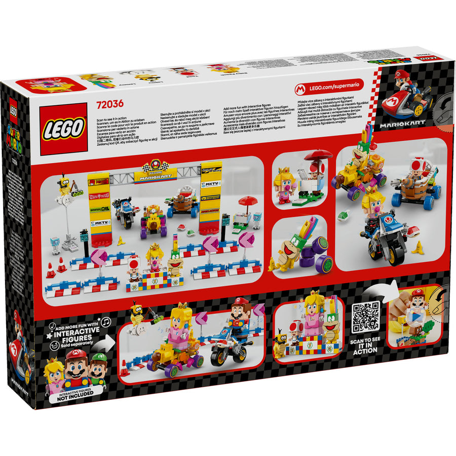 LEGO Super Mario 72036 — Mario Kart™ – Set Baby Peach și Grand Prix – imagine 3