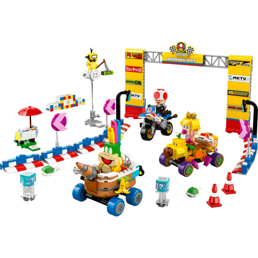 LEGO Super Mario 72036 — Mario Kart™ – Set Baby Peach și Grand Prix – imagine 7