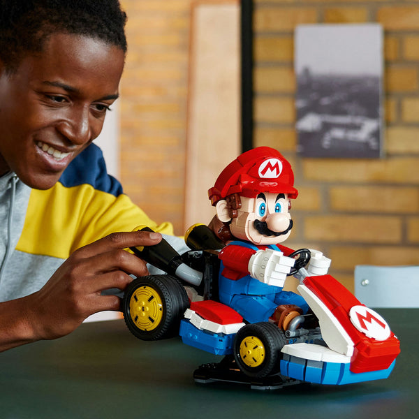 LEGO Super Mario 72037 — Mario Kart: Mario & Standard Kart – imagine 6