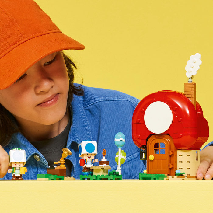 LEGO Super Mario 72041 — Petrecere acasa la Toad – imagine 8