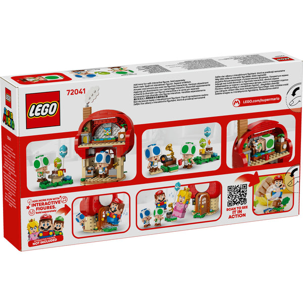 LEGO Super Mario 72041 — Petrecere acasa la Toad – imagine 3